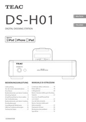 Teac DS-H01 Bedienungsanleitung