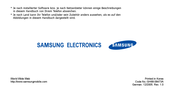 Samsung SGH-E770 Bedienungsanleitung