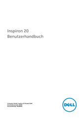 Dell Inspiron 20 Benutzerhandbuch
