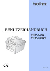 Brother MFC-7820N Benutzerhandbuch