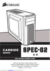 Corsair SPEC-02 Installationshandbuch