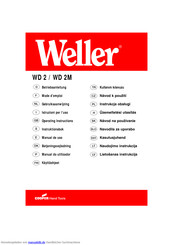 Weller WD 2M Betriebsanleitung
