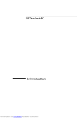 HP Serie OmniBook XE3 Referenzhandbuch