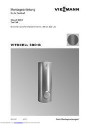 Viessmann Vitocell 300-B Montageanleitung