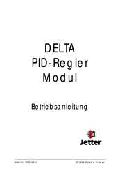 Jetter DELTA PID-Regler-Modul Betriebsanleitung