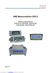 Me GSV-2TSD-DI Bedienungsanleitung