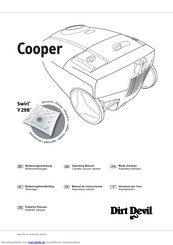 Cooper Swirl Y298 Bedienungsanleitung