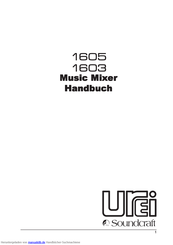 Urei 1605 Handbuch
