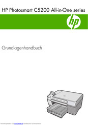 HP Photosmart C5200 Grundlagenhandbuch
