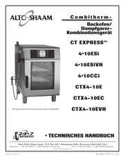 Alto-Shaam CT EXPRESS 4-10CCi Technisches Handbuch