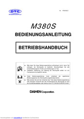 OTC M380S Betriebshandbuch