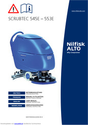 Nilfisk-ALTO SCRUBTEC 545E Betriebsanleitung