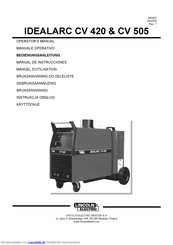 idealarc CV 420 Bedienungsanleitung