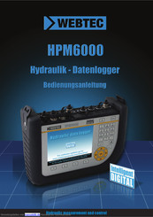 WEBTEC HPM6000 Bedienungsanleitung