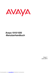 Avaya 1020 Benutzerhandbuch