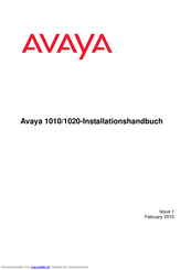 Avaya 1020 Installationshandbuch