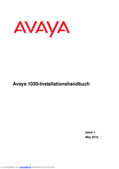 Avaya 1030 Installationshandbuch