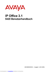 Avaya IP Office 5420 Benutzerhandbuch