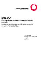 Lucent Technologies DEFINITY Handbuch