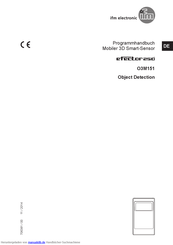 IFM Electronic Mobiler 3D Smart-Sensor O3M151 Handbuch