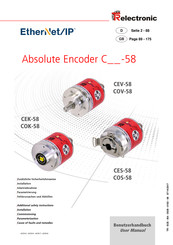 Relectronic COS-58 Benutzerhandbuch