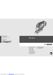 Bosch PST 18 LI Originalbetriebsanleitung