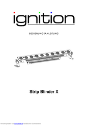 Ignition Strip Blinder X Bedienungsanleitung