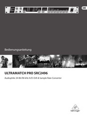 Behringer Ultramatch PRO SRC2496 Bedienungsanleitung