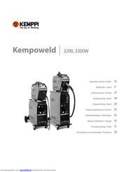 Kemppi Kempoweld 3200W Gebrauchsanweisung