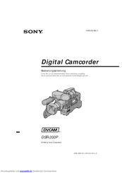 Sony DSR-200P Bedienungsanleitung