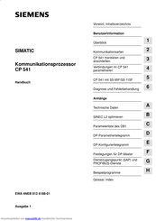 Siemens CP 541 Handbuch