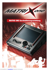 Electronic Sound Solutions Matrix one Handbuch