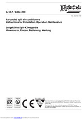 Roca CHI-800 Handbuch