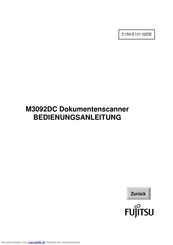 Fujitsu M3092DC Bedienungsanleitung