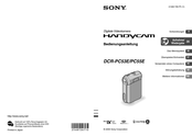 Sony handycam DCH-PC55E Bedienungsanleitung