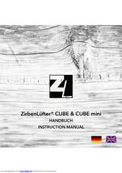 ZirbenLüfter CUBE mini Handbuch