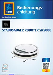 EASYHOME STAUBSAUGER ROBOTER SR5000 Bedienungsanleitung
