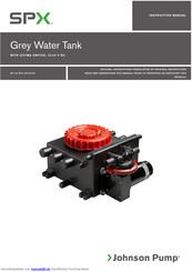 SPX Grey Water Tank Handbuch