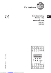 IFM Electronic ecomot200 DR2005 Betriebsanleitung