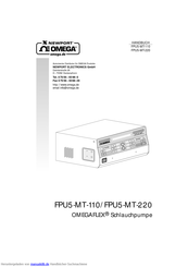 Omega OMEGAFLEX FPU5-MT-220 Handbuch