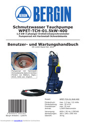 bergin WPET-TCH-01.5kW-400 Benutzerhandbuch