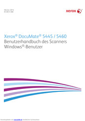 Xerox DocuMate 5445 Benutzerhandbuch