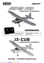 Joysway j3-cub Montageanleitung Und Bedienungsanleitung