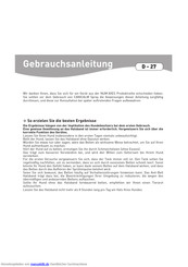 Numaxes canicalm spray Gebrauchsanleitung