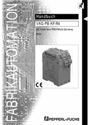 Pepperl+Fuchs VAG-PB-KF-R4 Handbuch