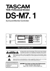 Tascam DS-M7.1 Benutzerhandbuch