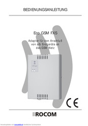rocom Eco GSM FXS Bedienungsanleitung