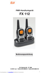 elv FX 112 Bedienungsanleitung