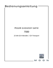 moon Evolution 750D series Bedienungsanleitung