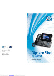 Cisco TUphone Fibel8961 Handbuch
